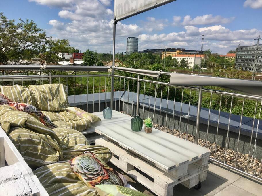 Vip Design Apartment M. Dachterrasse Dresda Esterno foto